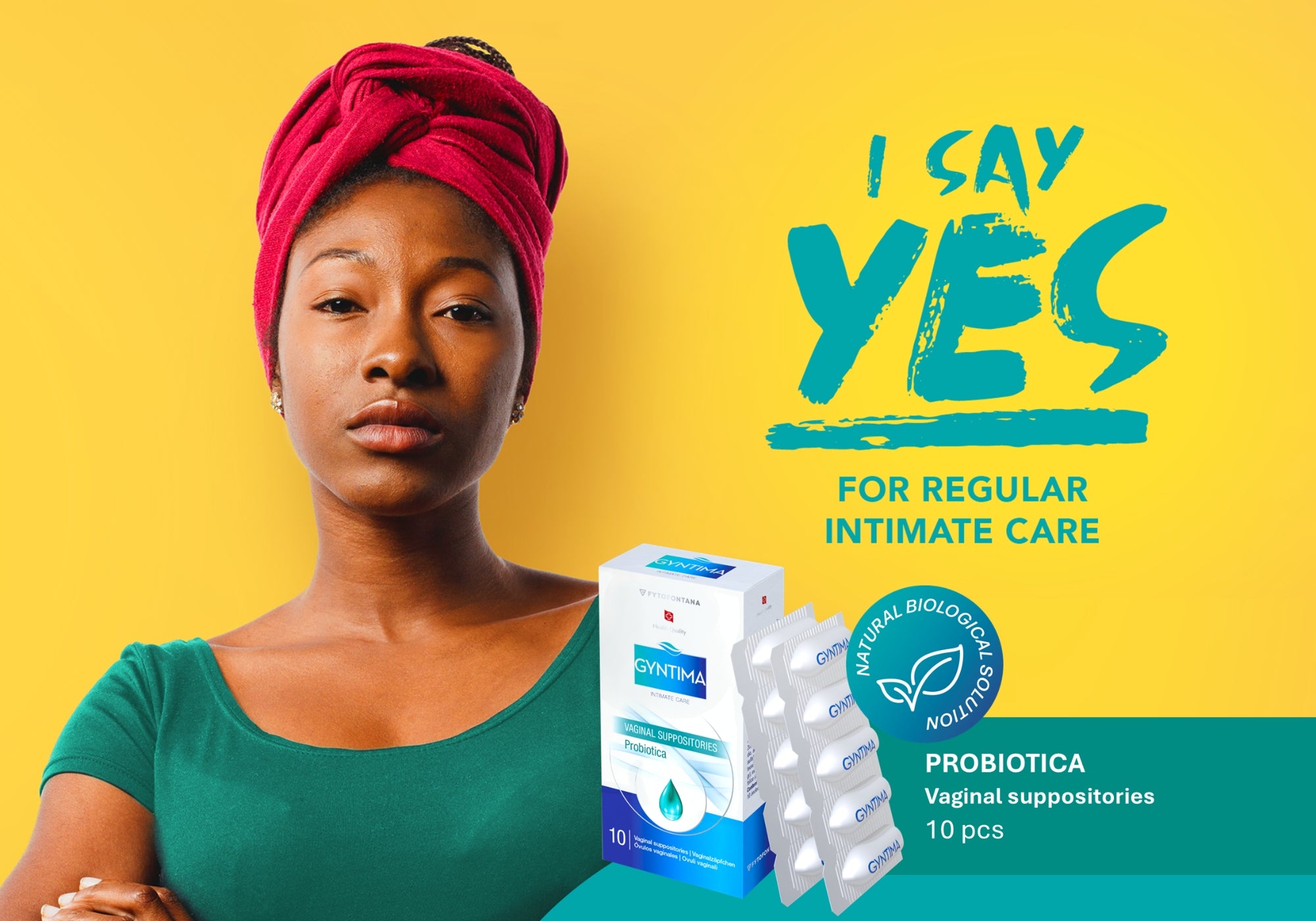 GYNTIMA Probiotica - Vaginal suppositories 10 pcs